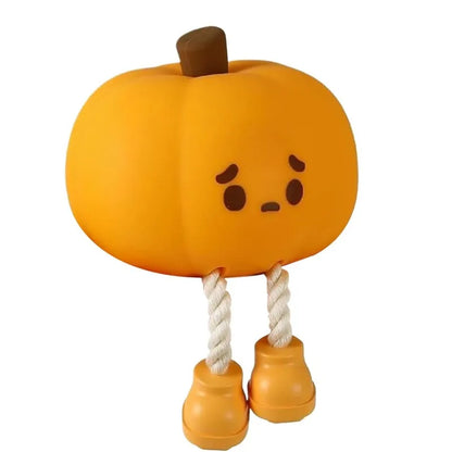 🎃 Pumpkin Buddy Duo – Cute Halloween Shelf Sitters