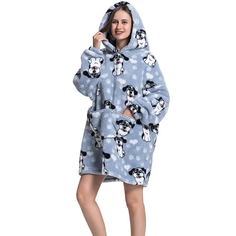 🐶 Pawfect Snuggle Dog Hoodie Blanket