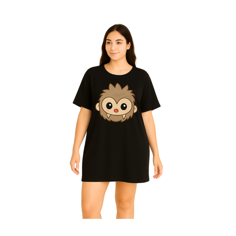 🌟 Labubu Oversized T-Shirt Dress