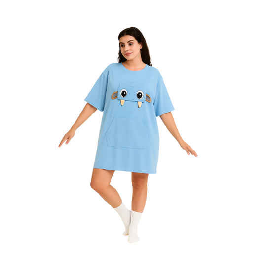 🛌 Oversized Monster Sleep T-Shirt 🖤