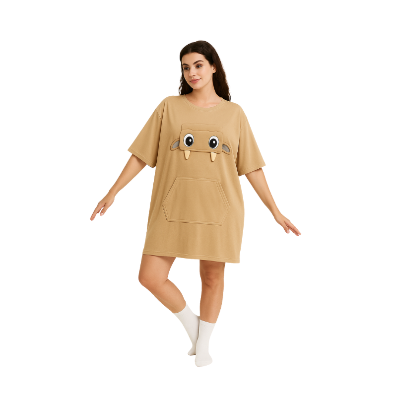 🛌 Oversized Monster Sleep T-Shirt 🖤